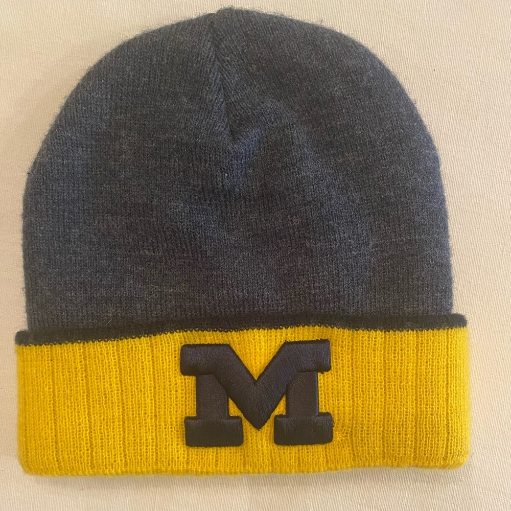 University of Michigan Captivating Headwear Knit Cap Toboggan Hat